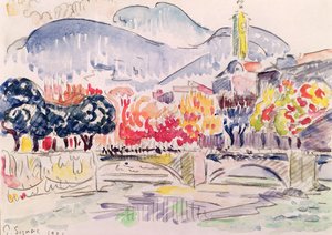 Le Paillon, Nice, 1921 - Paul Signac